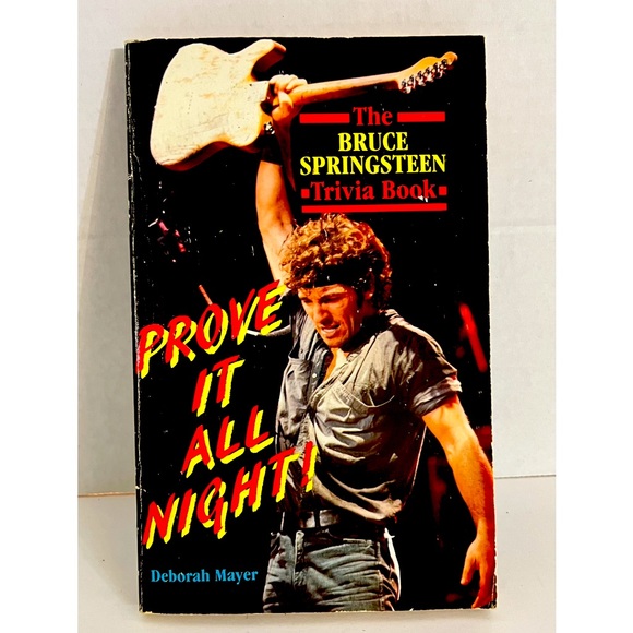 Prove It All Night Bruce Springsteen Trivia Book - Picture 1 of 13